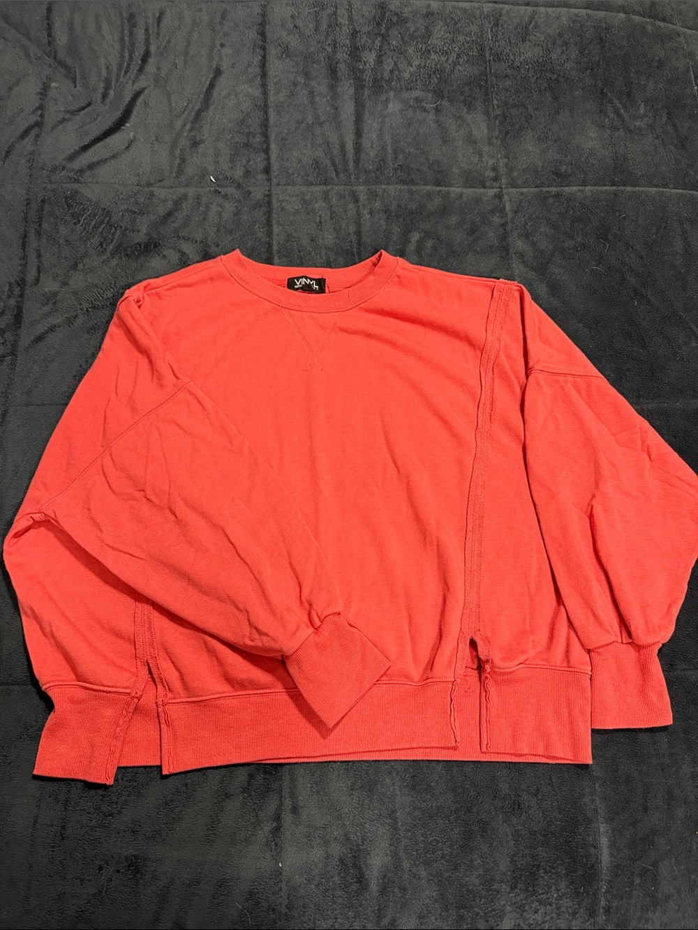 Vinyl icons Red Crewneck Sweatshirt
